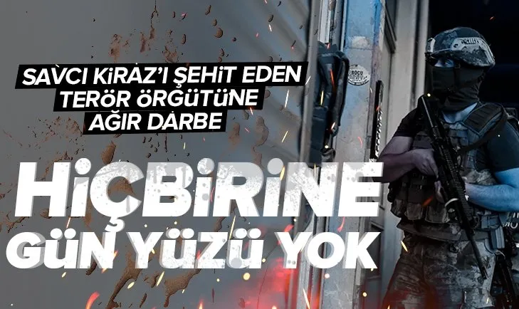 Savcı Kiraz’ı katleden terör örgütüne operasyon! 13 şüpheli yakalandı