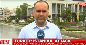 Euronews’te mikrofon açık kaldı: İyi saydırdın