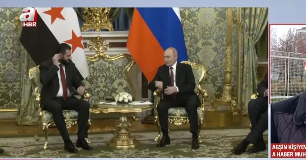 Şara Moskova'da Putin ile görüştü!