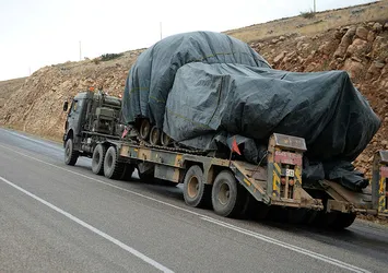 Suriye sınırına askeri sevkiyat