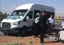 Batman'da feci kaza! Yolcu minibüsü ile para nakil aracı çarpıştı: 15 yaralı