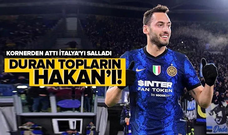 Hakan Çalhanoğlu kornerden attı! İtalya onu konuşuyor