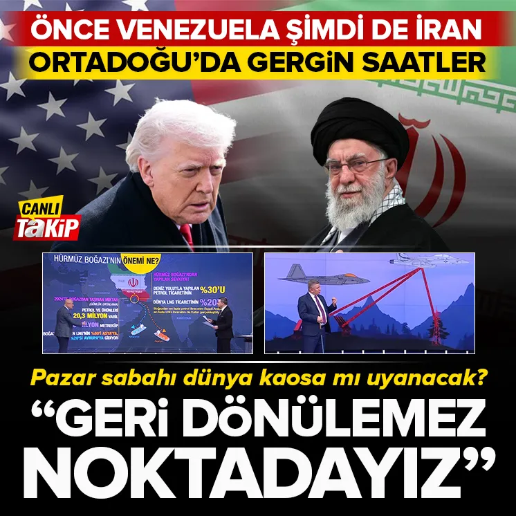 ABD bu kez gözünü İran’a çevirdi