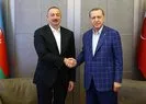Başkan Erdoğan, Aliyev ile görüştü