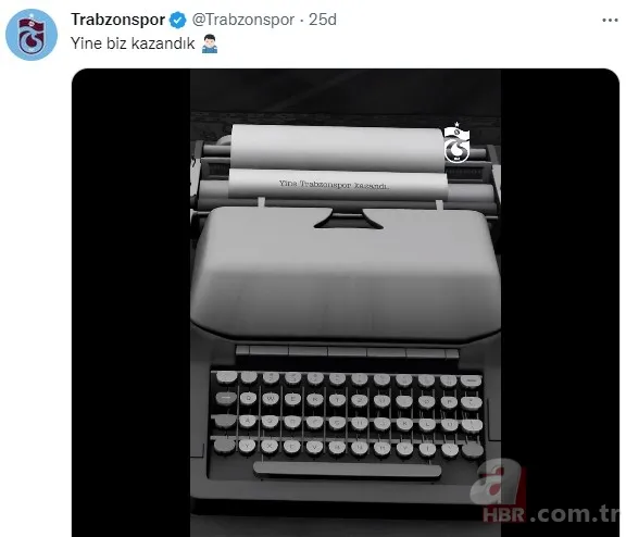 Derbi zaferi sonrası Trabzonspor'dan Fenerbahçe'ye olay "5 YILDIZ" göndermesi: "Başı dönüp yolunu kaybedenler için..." 3