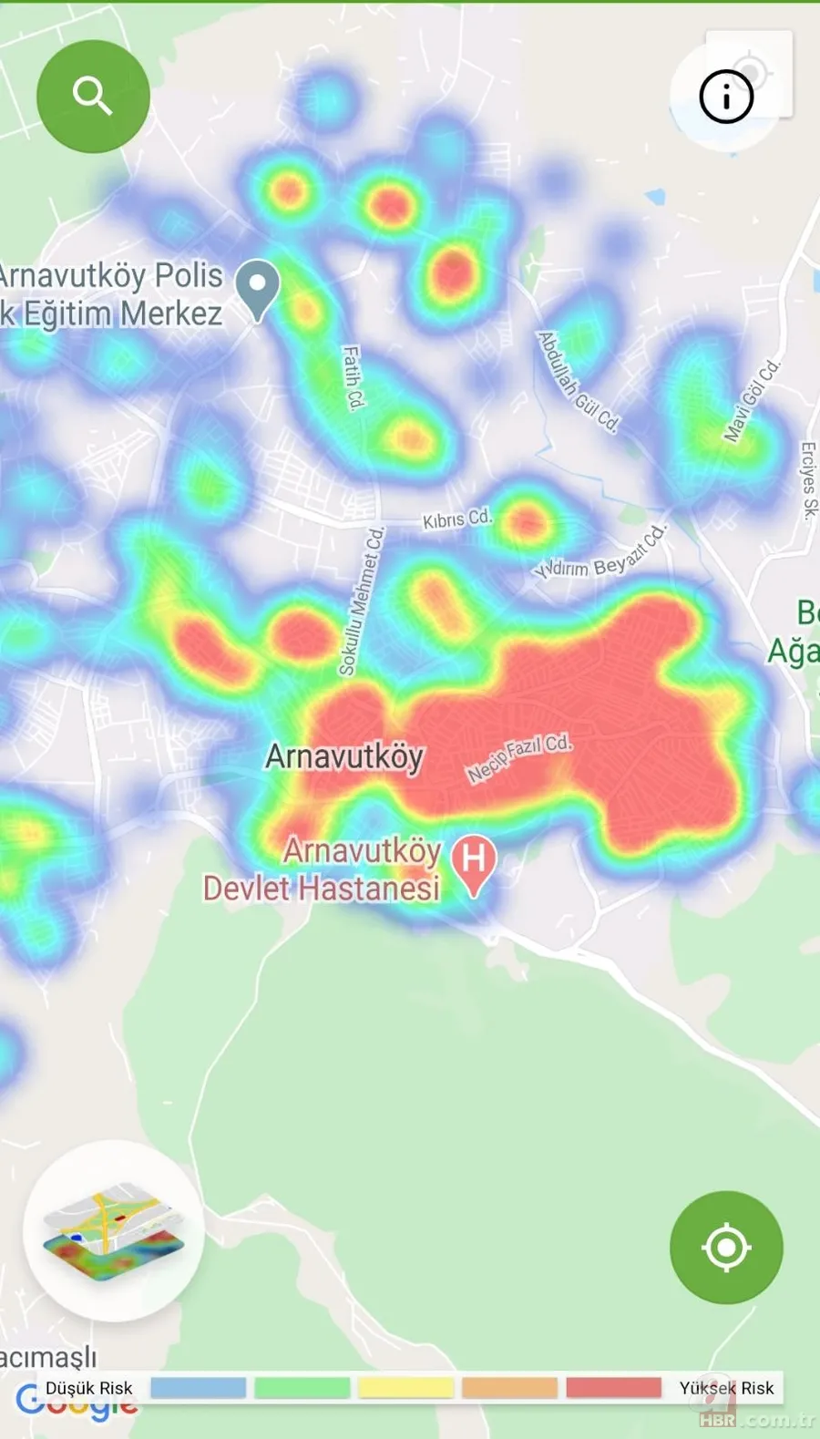İstanbul'da riskli ilçelerde kısıtlama olacak mı? İlçe ilçe corona virüs haritası 6