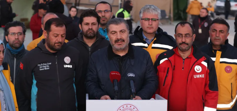 Sağlık Bakanı Fahrettin Koca'dan salgın hastalık açıklaması