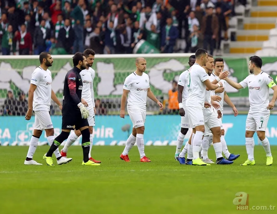 Konyaspor Kasımpaşa maçında gol düeollosu yaşandı 5