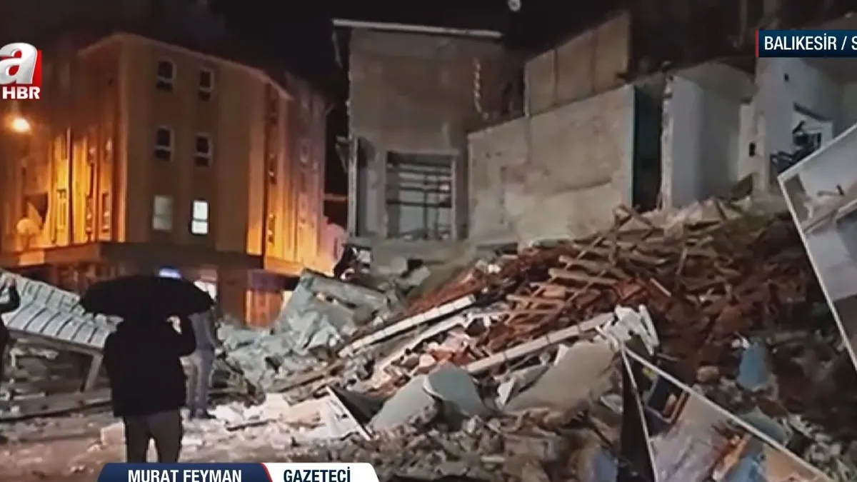 Gece ajansı deprem merkez üssünde