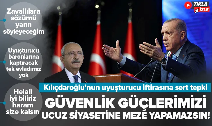 Kılıçdaroğluna uyuşturucu tepkisi