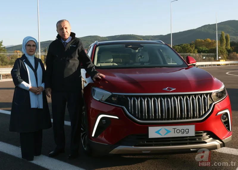 Başkan Erdoğan'dan TOGG paylaşımı: Tekerine taş değmesin 9