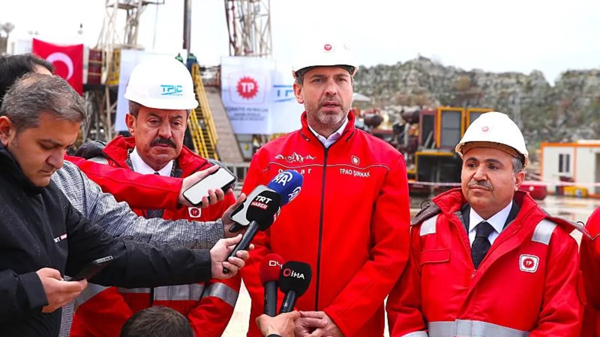 Gabar petrolünde yeni rekor! Bakan Alparslan Bayraktar duyurdu: 40 bin varili geçti...