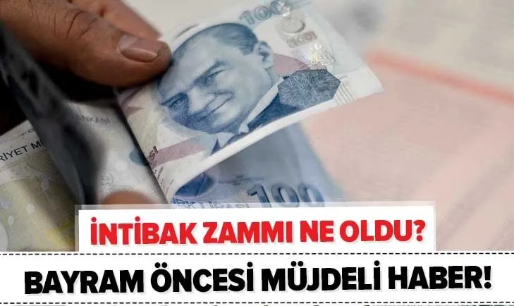 Bayram öncesi emeklilere müjde! Emekliye intibak yasası çıktı mı? SSK Bağkur 355 TL intibak zammı ne oldu?