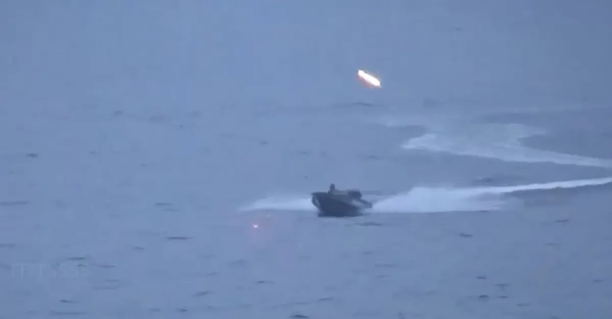 Türk Akım'ı ve Mavi Akım'ı koruyan "Ivan Hurs" Rus gemisine saldırı girişimi! İşte o anlar…