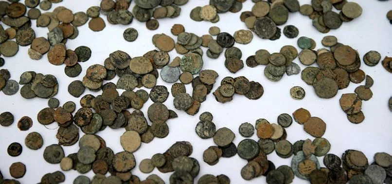 Kayseri’de Roma ve Bizans dönemlerine ait 5 bin 100 sikke bulundu