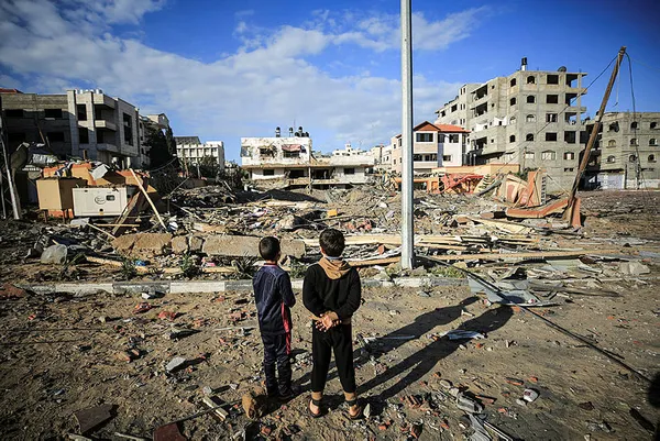 Son dakika: İsrail'den Gazze'ye 50 hava saldırısı - 1