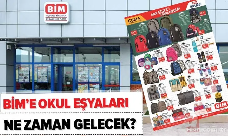 BİM okul eşyaları ne zaman gelecek? BİM kırtasiye malzemeleri, okul çantaları, defter, kalem fiyatları belli oldu 1