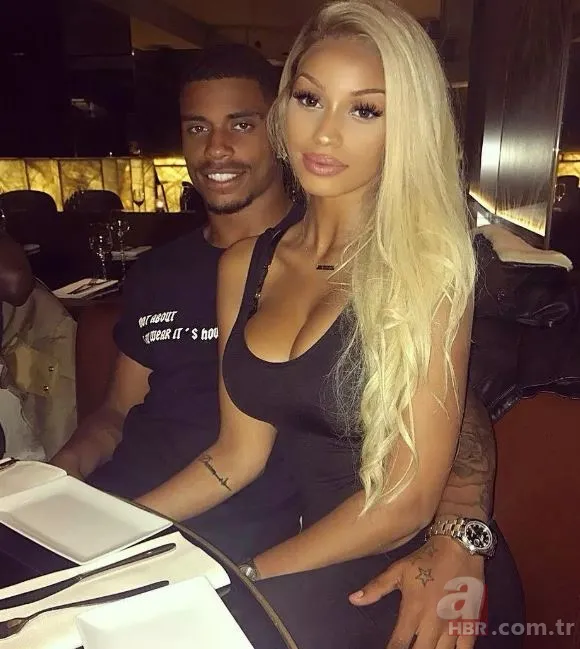Mario Lemina'nın sevgilisi Fanny Neguesha bakın kim çıktı 5