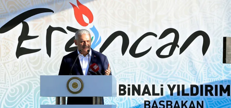 Başbakan Yıldırım Erzincan'da konuştu