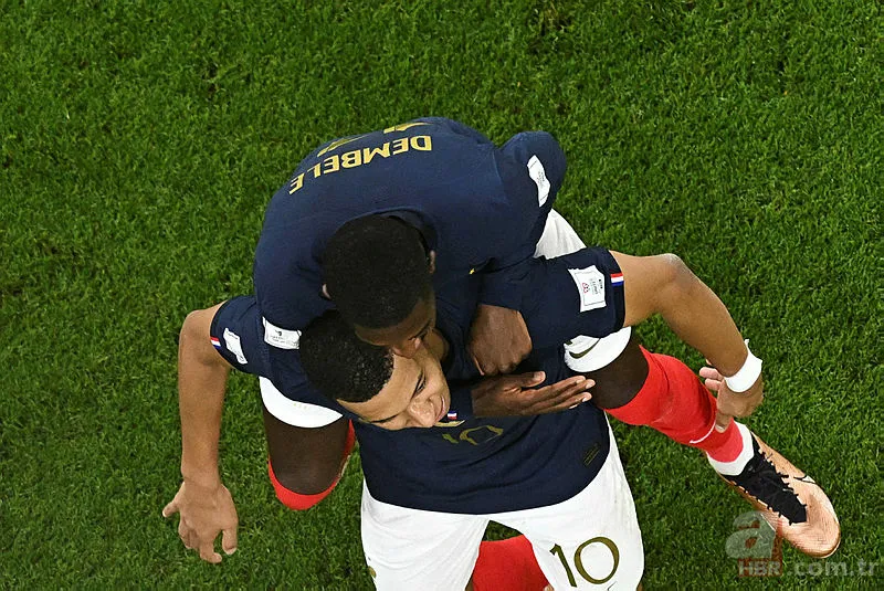 Mbappe çok rahat çok profesyonel! Turu adeta tek başına Fransa'ya getirdi! Polonya evine geri döndü 23