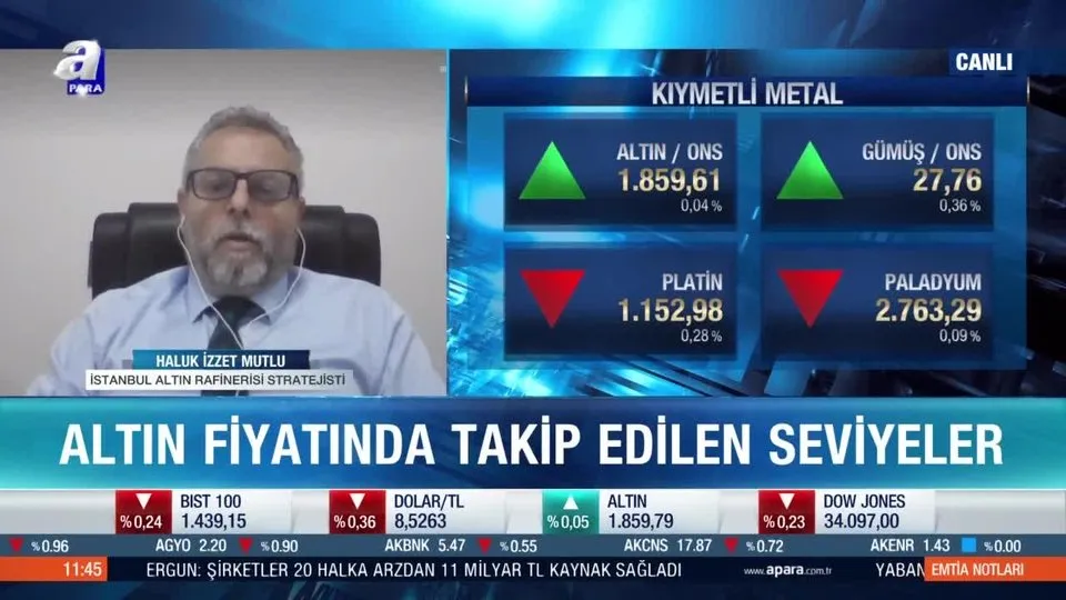 Altın fiyatları için canlı yayında flaş iddia: Yılın son çeyreğinde...