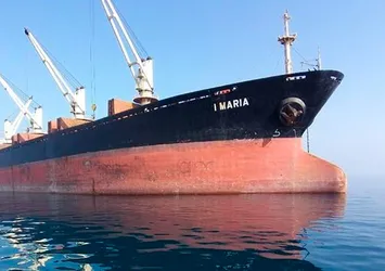 Ukrayna'daki tahıl yüklü gemi hareket etti
