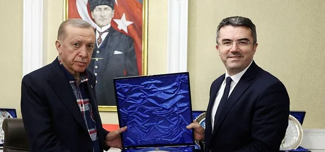 Başkan Erdoğan’dan Erzurum Valiliğine ziyaret