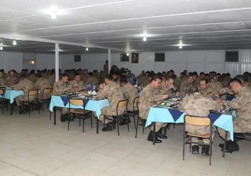Asker yemeği için anlaşma