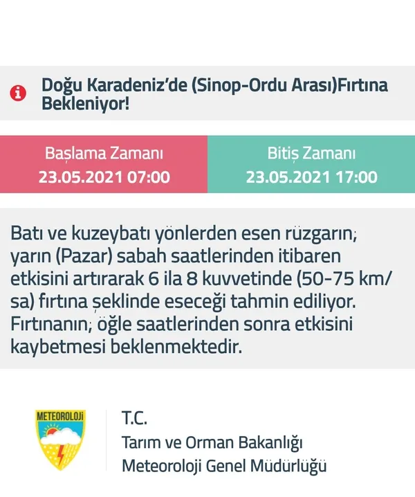 1621697335842.jpg Meteoroloji'den son dakika fırtına ve sağanak yağış uyarısı! Çok sayıda il için saat verildi - 2