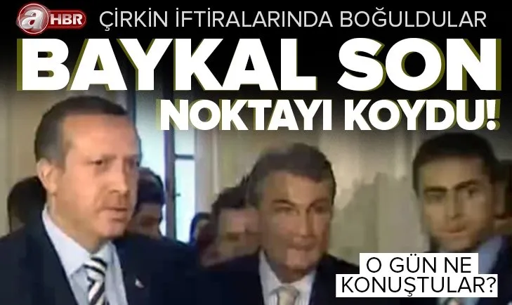 Deniz Baykal’dan ‘Erdoğan ile pazarlık’ iddiasına yanıt: Yasakların kaldırılmasını anlamıyorlar