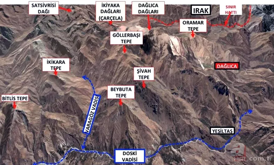 Kuzey Irak'a yapılan kara ve hava harekatından yeni fotoğraflar 25