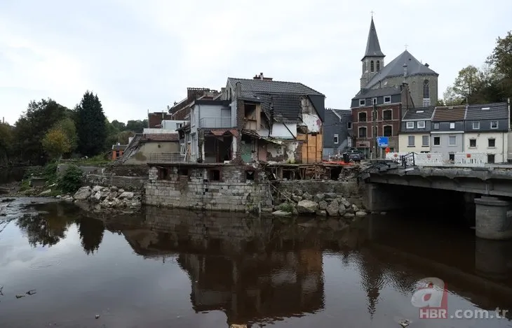 Belçika’da sel felaketinin izleri aylardır silinemiyor! Çöp yığınları bölgeyi sardı