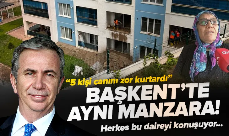 Ankara her yağışta sel altında!