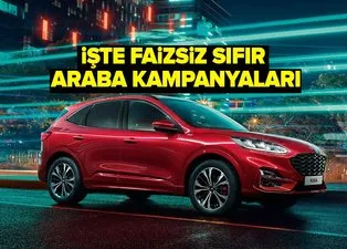 0 faizli araba kampanyaları 2020 | Faizler sıfırlandı: Sıfır araba almak isteyenler dikkat! İşte marka marka otomobil kampanyaları