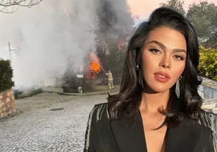 Riva'daki evi küle dönmüştü! Aslıhan Karalar yangının çıkış sebebini açıkladı