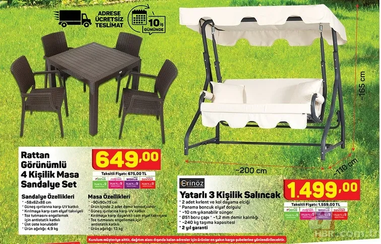 A101'den 4 kişilik çadır sürprizi! A101 2 Temmuz 2020 aktüel ürünler kataloğunda neler var? 5