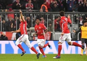 Bayern Münih, Arsenal'ı farklı geçti