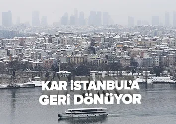 İstanbul'a kar yeniden gelecek! Meteoroloji'den 5 günlük hava durumu açıklaması | Ne zaman kar yağacak?