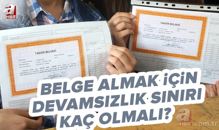 5 gün devamsızlık yapan belge alamıyor mu? 2022 2. dönem belge almak için özürlü-özürsüz devamsızlık sınırı kaç? MEB açıkladı 1