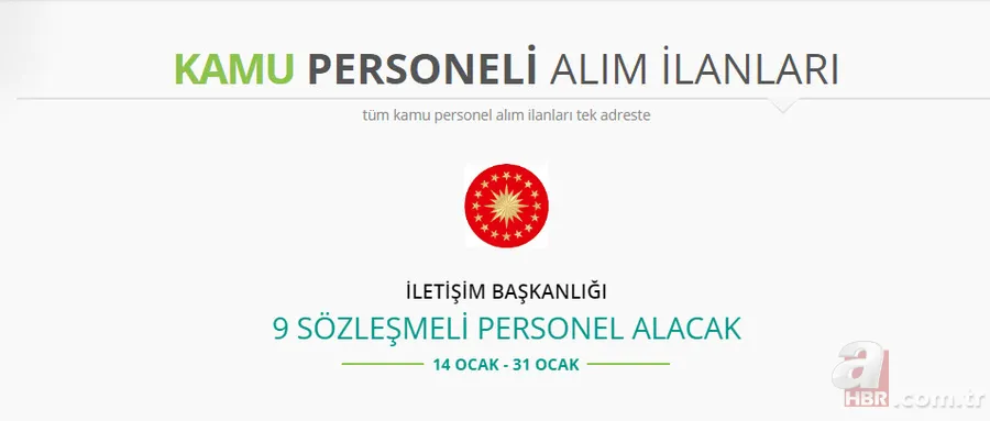 Kamuya memur alımı 2019! İşte başvuru şartları 19