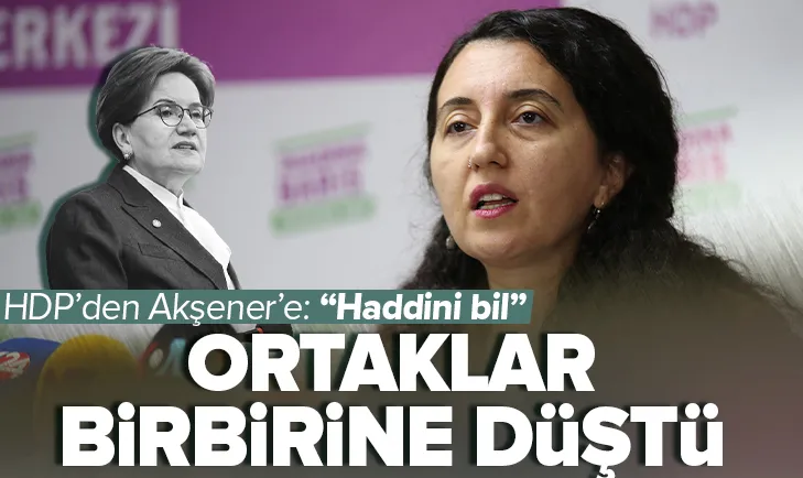 HDP’den Akşener’e yaylım ateşi