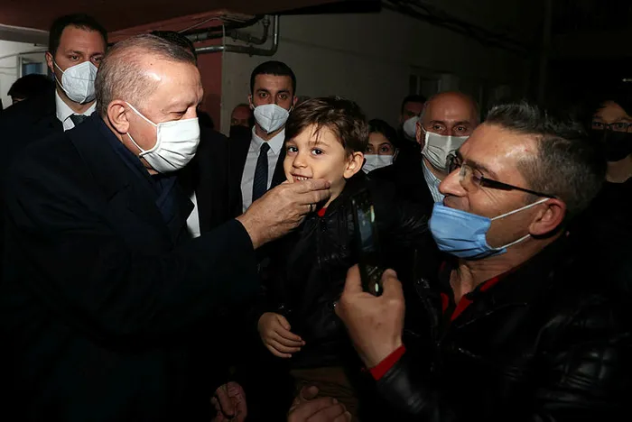 Başkan Erdoğan'dan şehit Hayrettin Eren'in ailesine taziye ziyareti - 8
