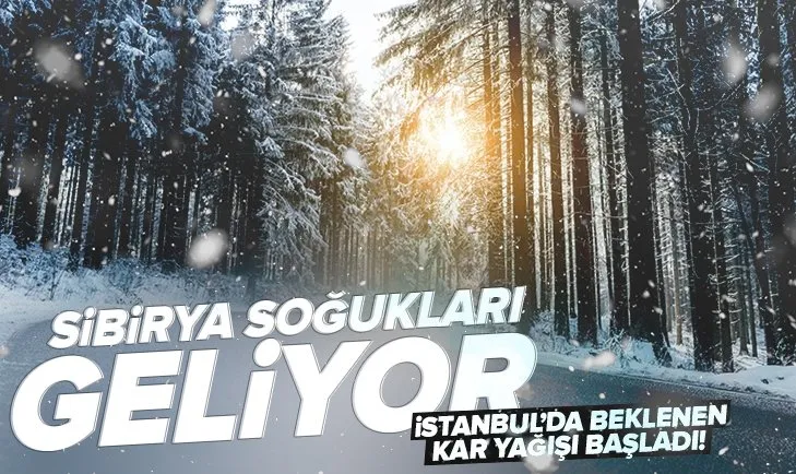 Meteoroloji yeni hava durumu raporunu yayınladı! İstanbul’da beklenen kar yağışı başladı | 54 ile kar uyarısı | 18 Ocak İstanbul, Ankara hava durumu
