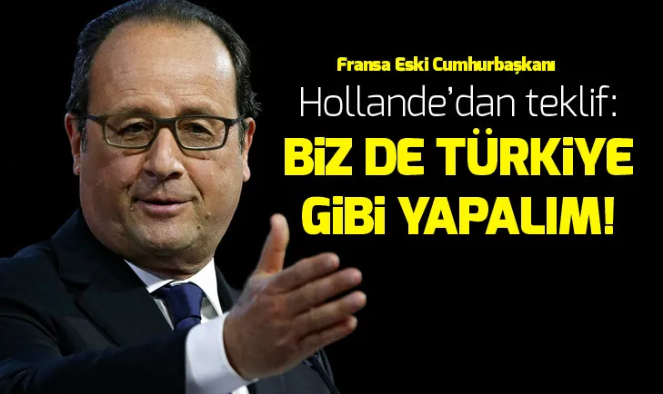 Hollandedan teklif: Biz de Türkiye gibi yapalım
