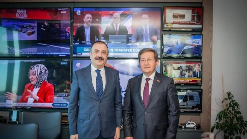 Belarus Büyükelçisi’nden Turkuvaz’a ziyaret