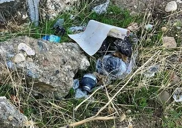 Adıyaman'da bulunan bomba korkuttu