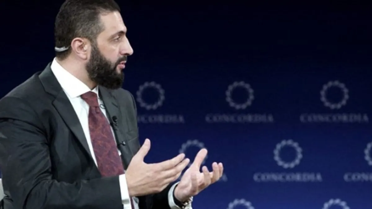 Ahmed Şara SDG ile ilgili neler söyleyecek?