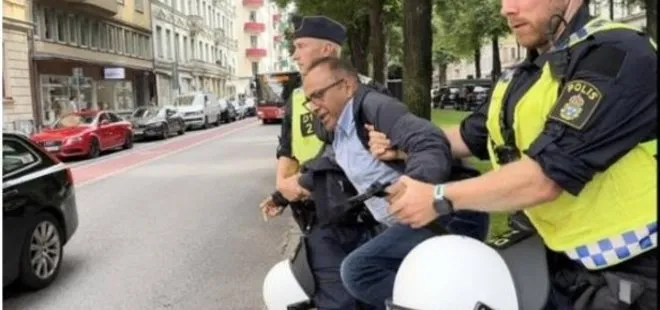 İsveç’in kendini bilmezliği bitmek bilmiyor! Kalp hastası Pakistanlıya polis müdahalesi! Kur’an-ı Kerim yakılmasına karşı çıktı