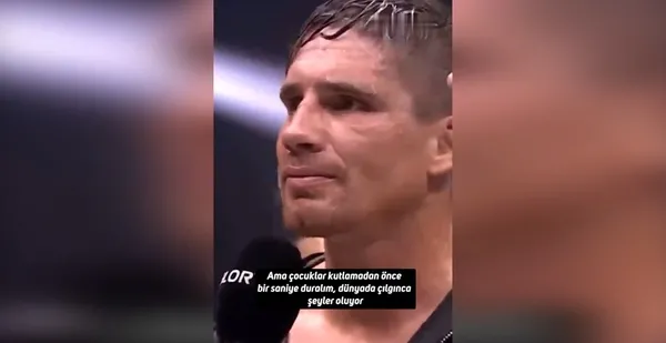 İtalyan aktör Antonio Di Matteo ve Hollandalı Kick boksçu Rico Verhoeven’dan Gazze’ye destek