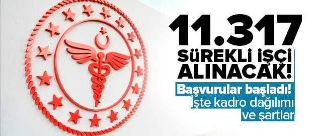 Sağlık Bakanlığı 11.317 işçi alımı İŞKUR BAŞVURU EKRANI | 2022 Temizlik, güvenlik görevlisi... İşte şartlar ve kadro dağılımı!